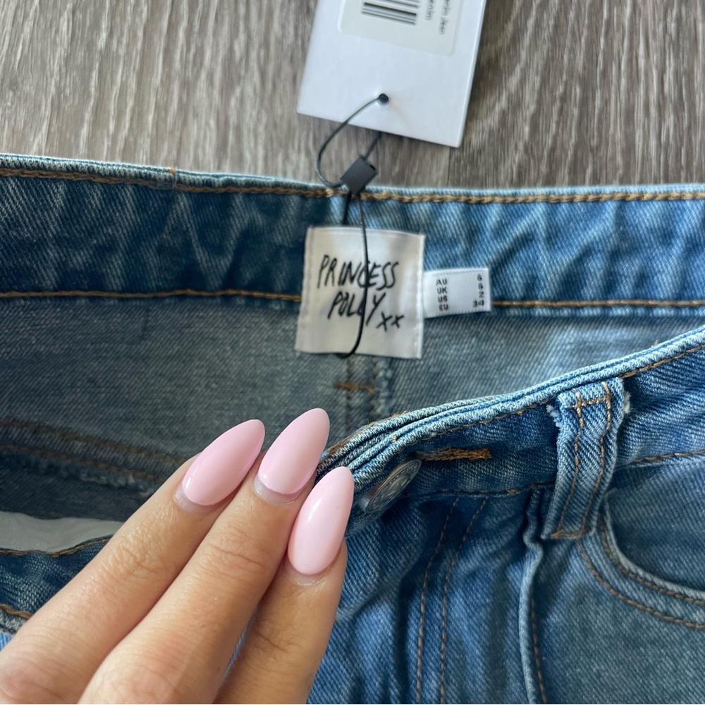 Princess Polly Wide-Leg Retro Jeans - Picture 7 of 11